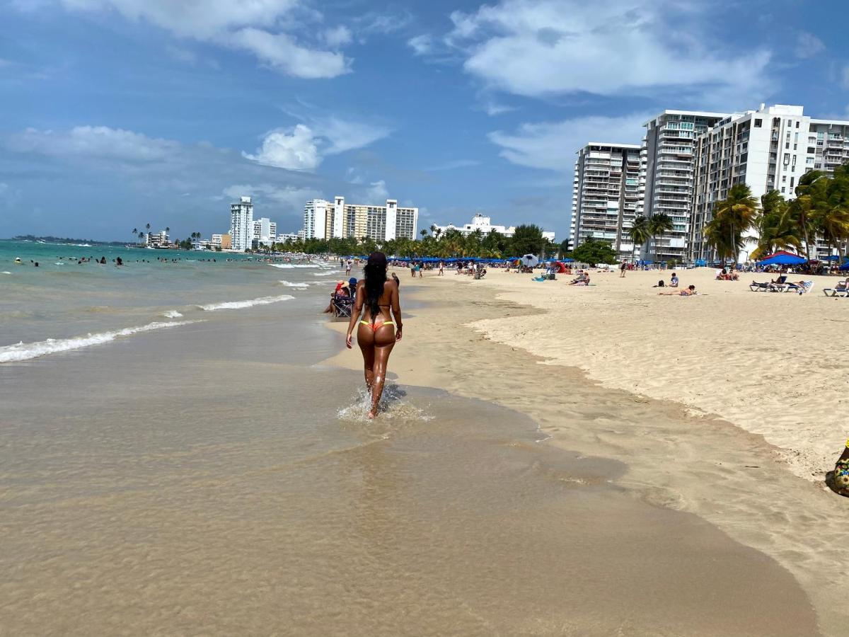 Hobie Oceanfront Apartment At Isla Verde Σαν Χουάν Εξωτερικό φωτογραφία