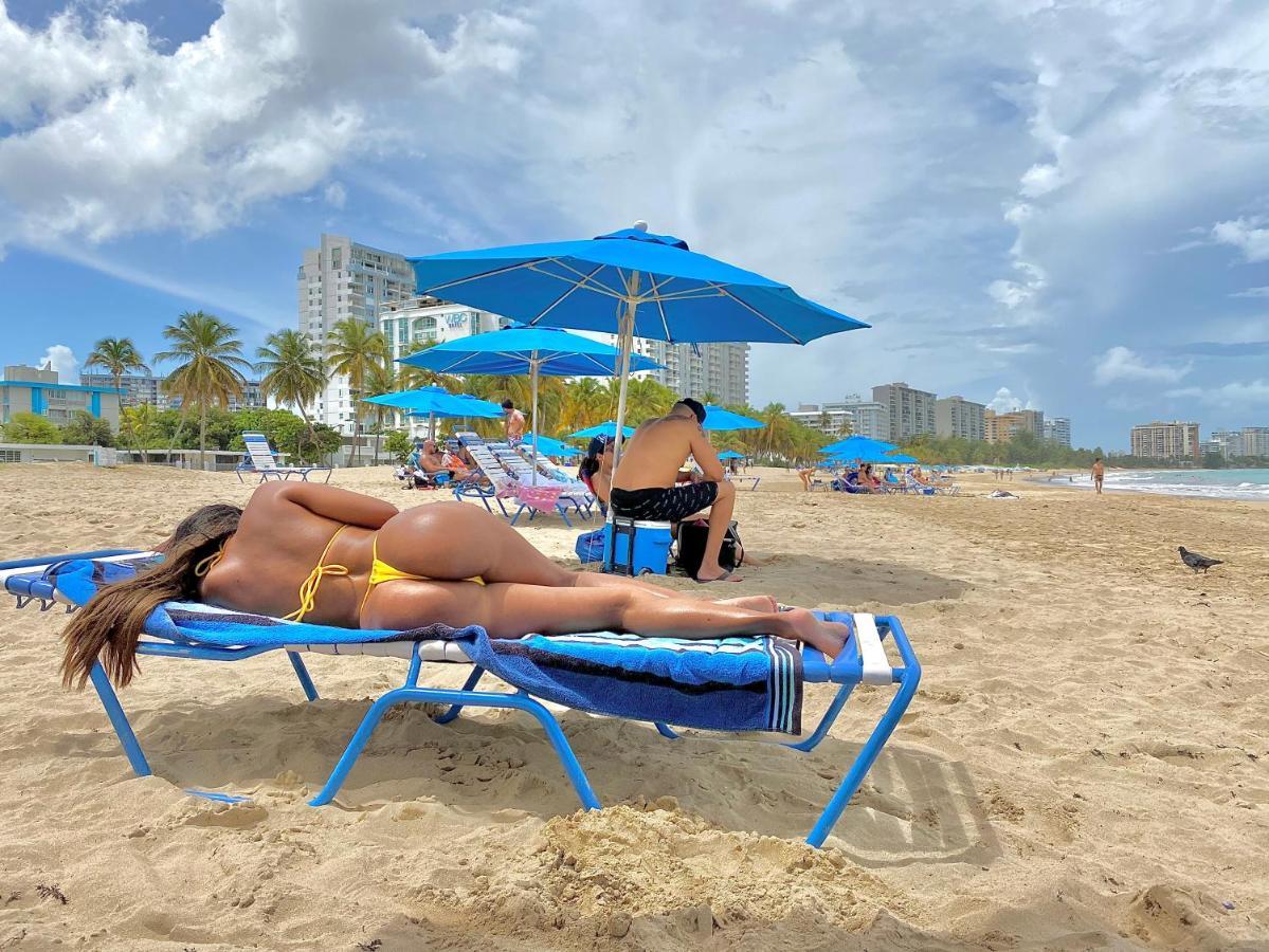 Hobie Oceanfront Apartment At Isla Verde Σαν Χουάν Εξωτερικό φωτογραφία
