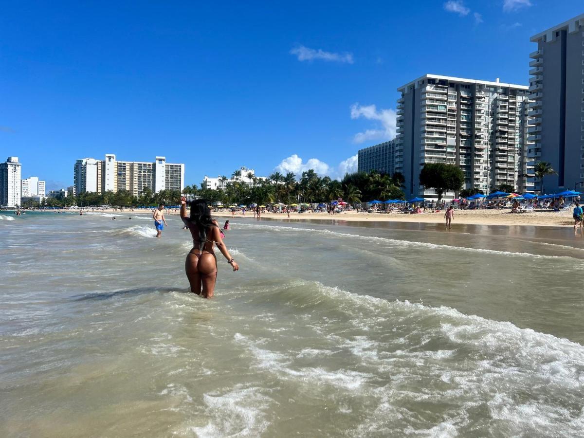 Hobie Oceanfront Apartment At Isla Verde Σαν Χουάν Εξωτερικό φωτογραφία